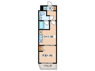 KDXレジデンス池袋要町の物件間取画像